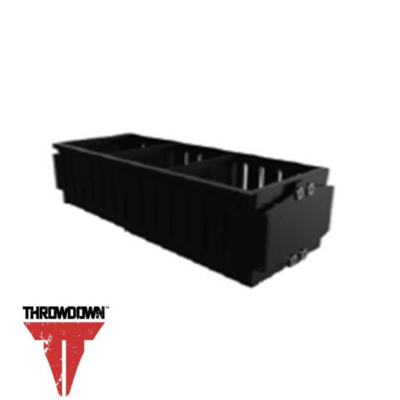 LOCKING DRAWER, 4 DUAL POST